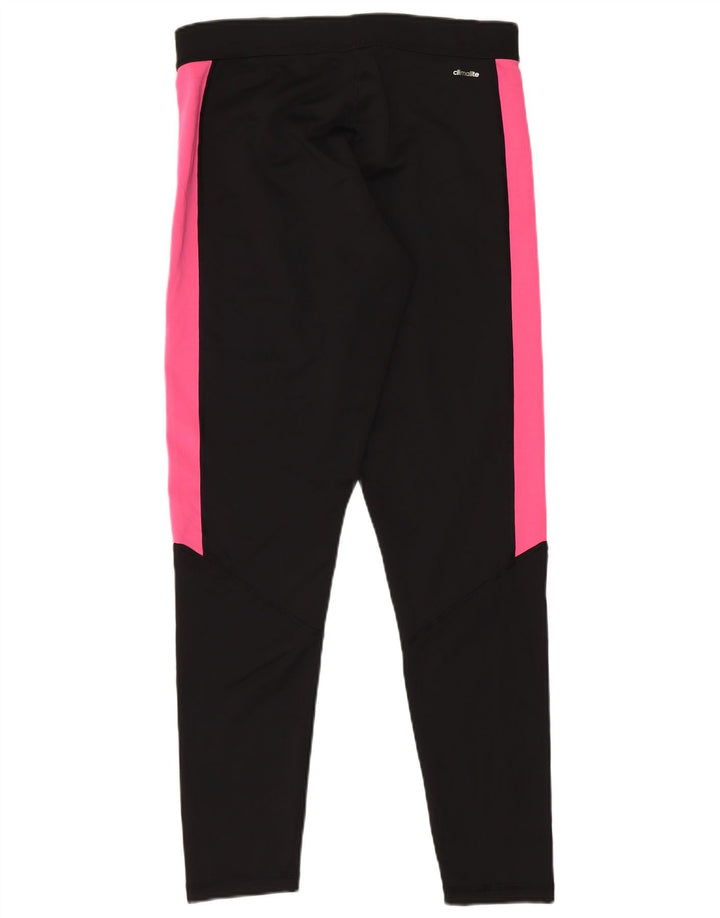 Damskie legginsy Adidas Graphic UK 12/14 w kolorze średniej czerni