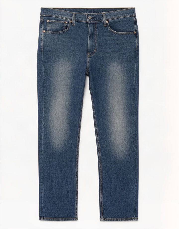 Męskie jeansy Levi's 514 Straight W36 L32 Niebieskie bawełniane