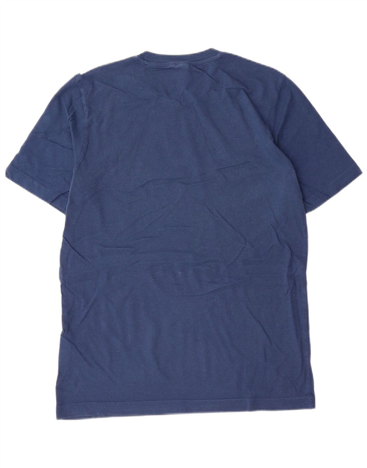 Adidas Męski T-Shirt Top Mały Granatowy Bawełniany