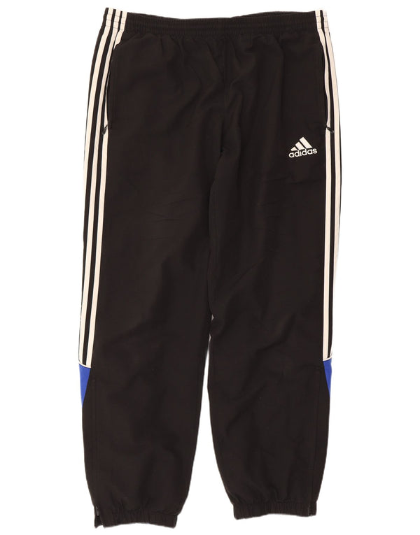 Męskie spodnie dresowe Adidas Joggers UK 44/46 Duży czarny blok kolorów
