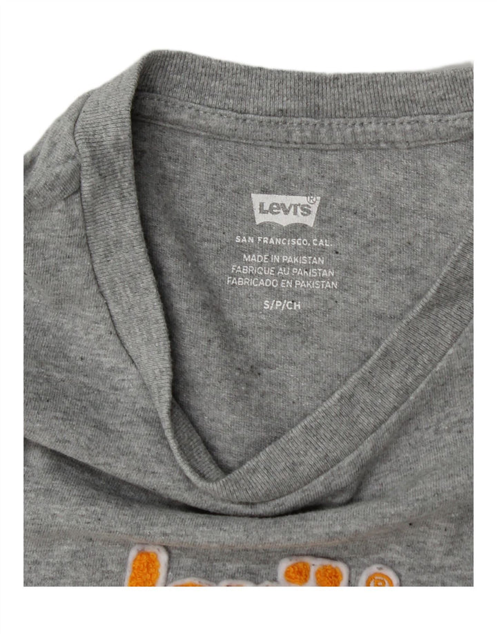 Damska koszulka oversize z grafiką Levi's Top UK 10 Small Grey