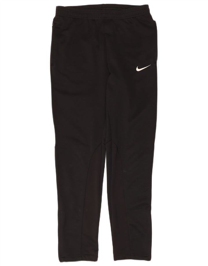 Damskie spodnie dresowe NIKE UK 14, poliester w kolorze średniej czerni