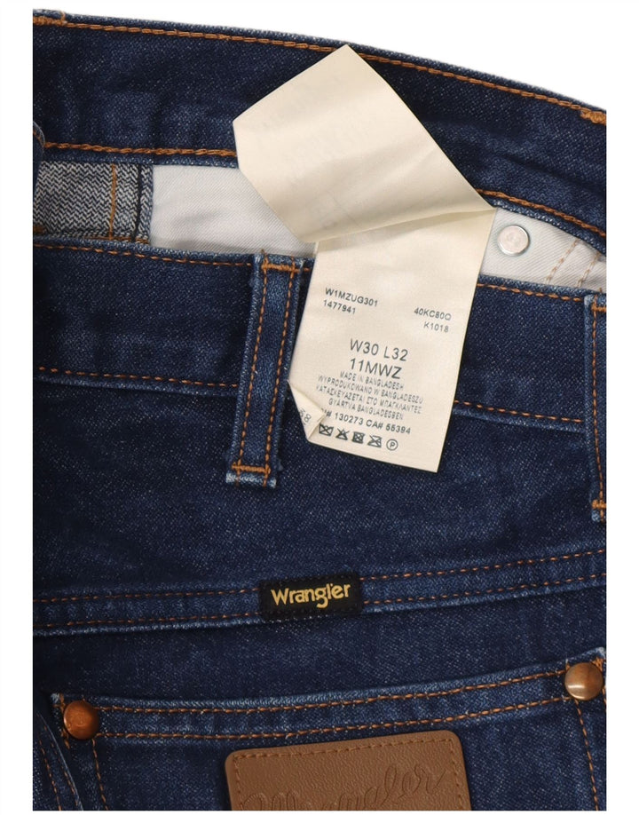 Męskie jeansy Wrangler W30 L32 Niebieskie bawełniane