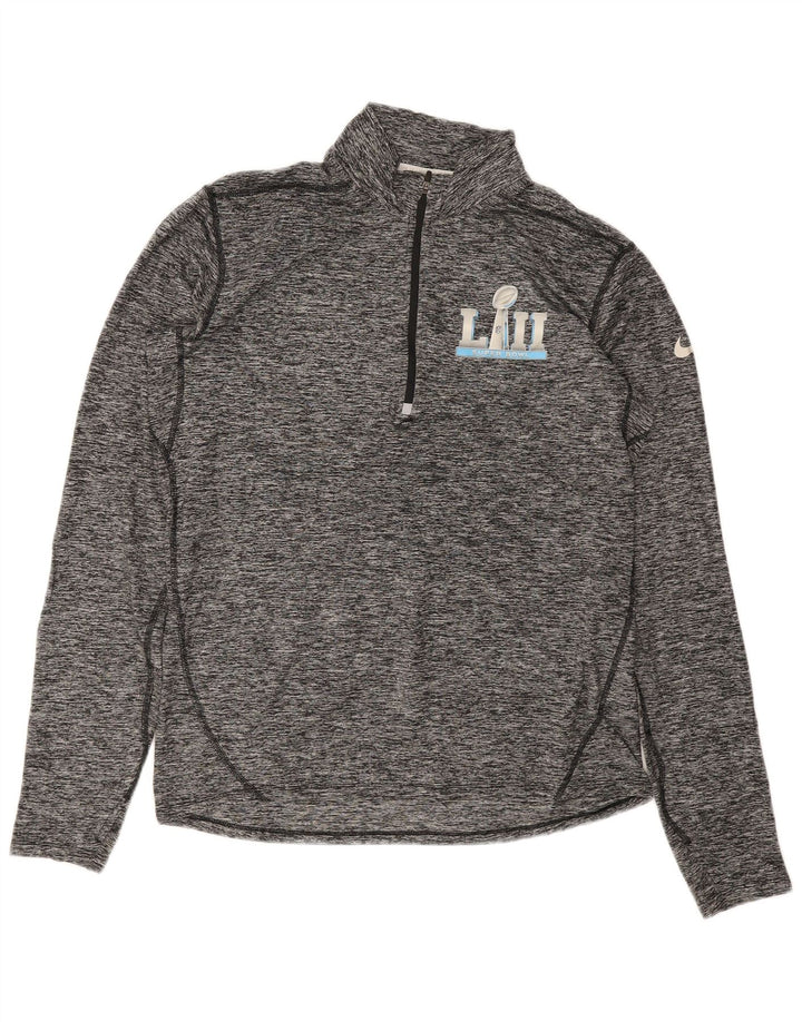 Męski dres NIKE Super Bowl Lii Graphic z pulowerem, średni szary