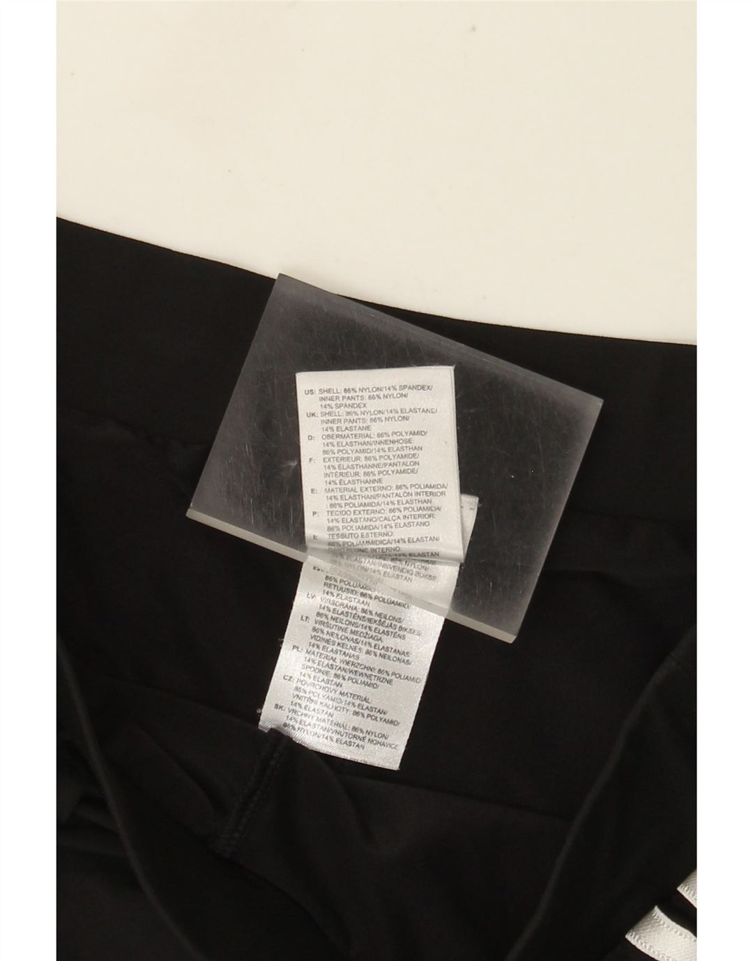 Adidas Damskie Climalite Skort UK 10 Mały Czarny Nylon