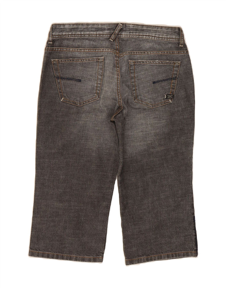 MASSIMO DUTTI Womens Bermuda Denim Shorts W30 Medium Grey Cotton Vintage Massimo Dutti and Second-Hand Massimo Dutti from Messina Hembry 