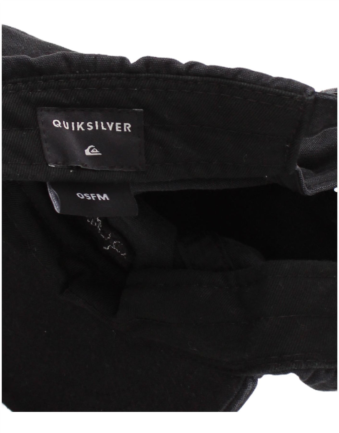 Męska czapka z daszkiem Quiksilver w jednym rozmiarze, czarna