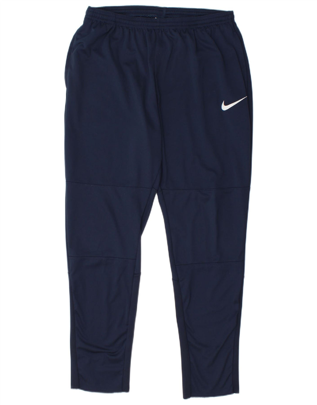 Męskie spodnie dresowe Nike, duże, granatowe, poliestrowe