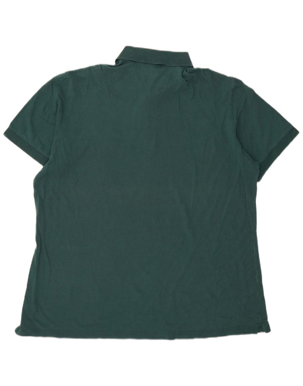 Męska koszulka polo Hugo Boss 3XL, zielona bawełna