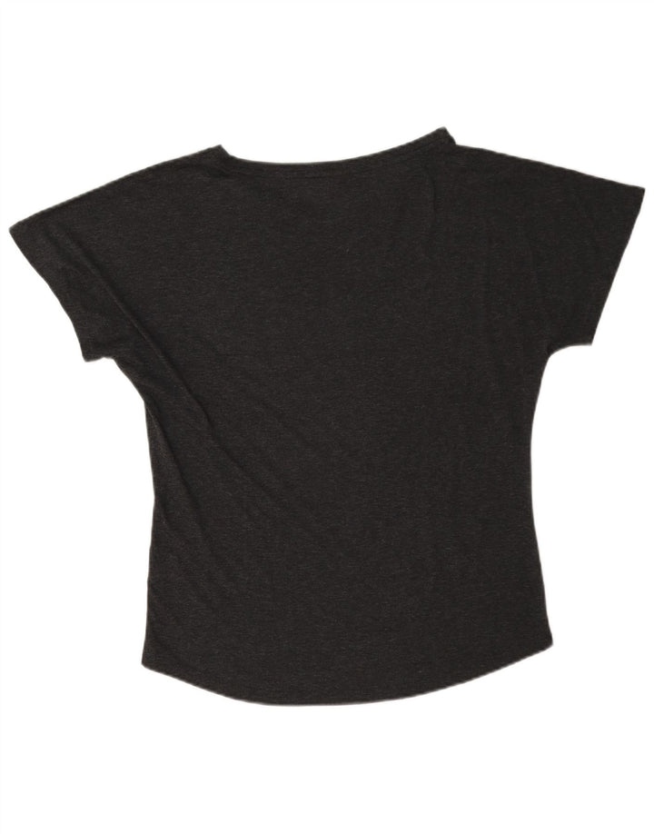 T-shirt damski Puma Top UK 12 Średni szary nakrapiany