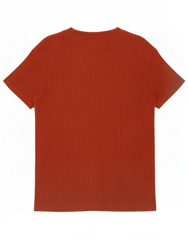 T-shirt damski Zara Top UK 14 Średni brąz