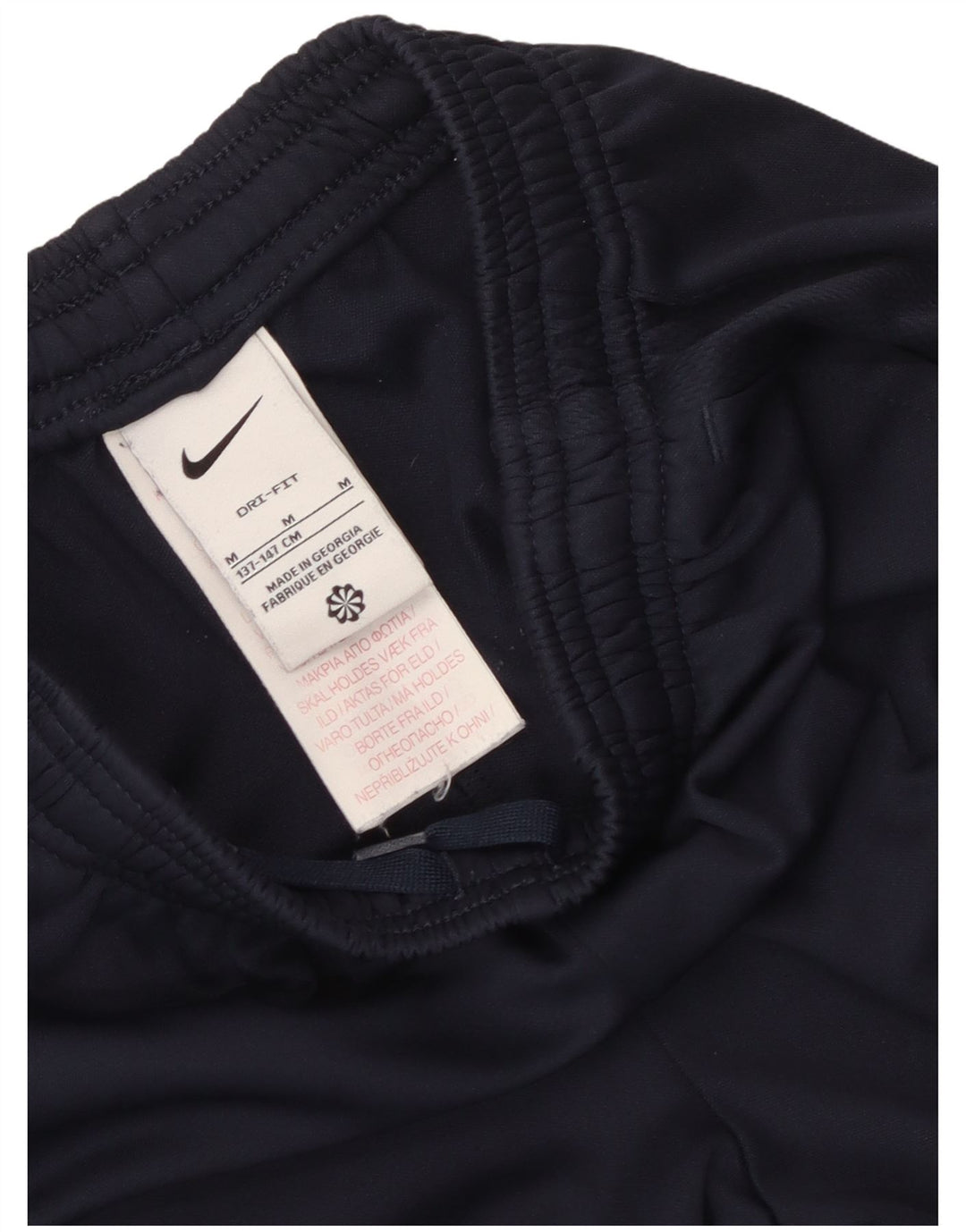 Chłopięce spodnie dresowe Nike Dri Fit 10-11 lat, średni granatowy poliester