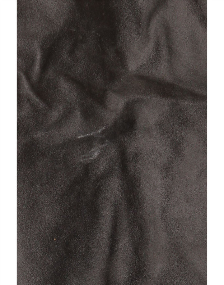 Męska skórzana kurtka motocyklowa VINTAGE IT 48 w kolorze średniej czarnej skóry