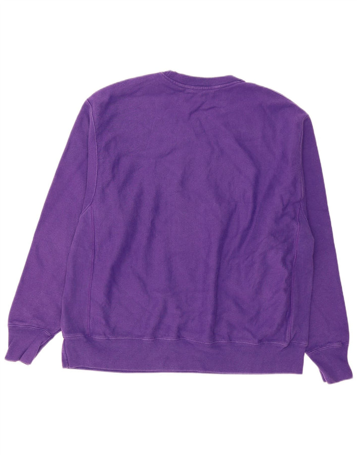 Męski sweter z grafiką Champion XL, fioletowy