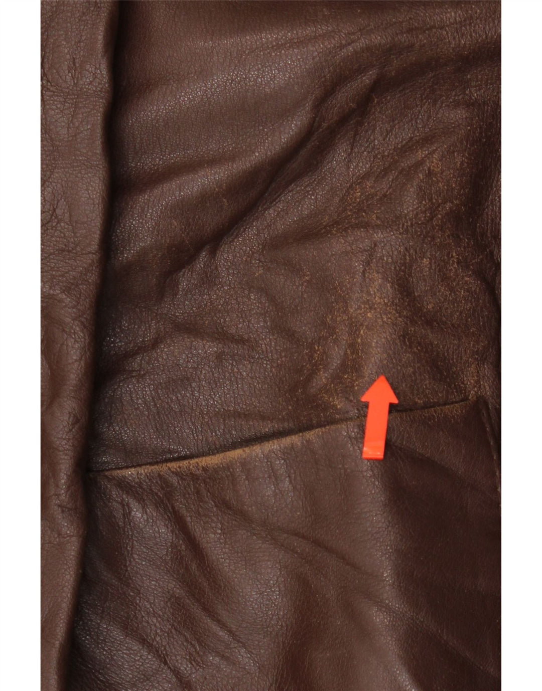 PICCINI Mens Leather Jacket UK 40 Large Brown Leather Vintage Piccini and Second-Hand Piccini from Messina Hembry 