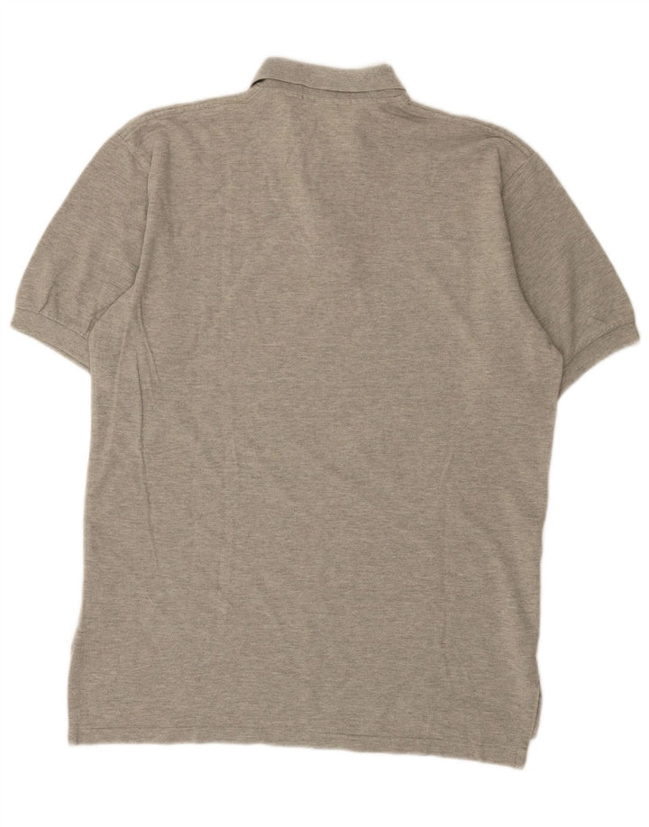 Męska koszulka polo Polo Ralph Lauren, średnia szara bawełna