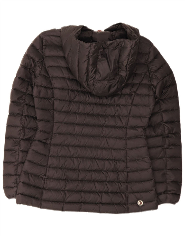 Damska ocieplana kurtka z kapturem Colmar IT 40 XS, czarny nylon
