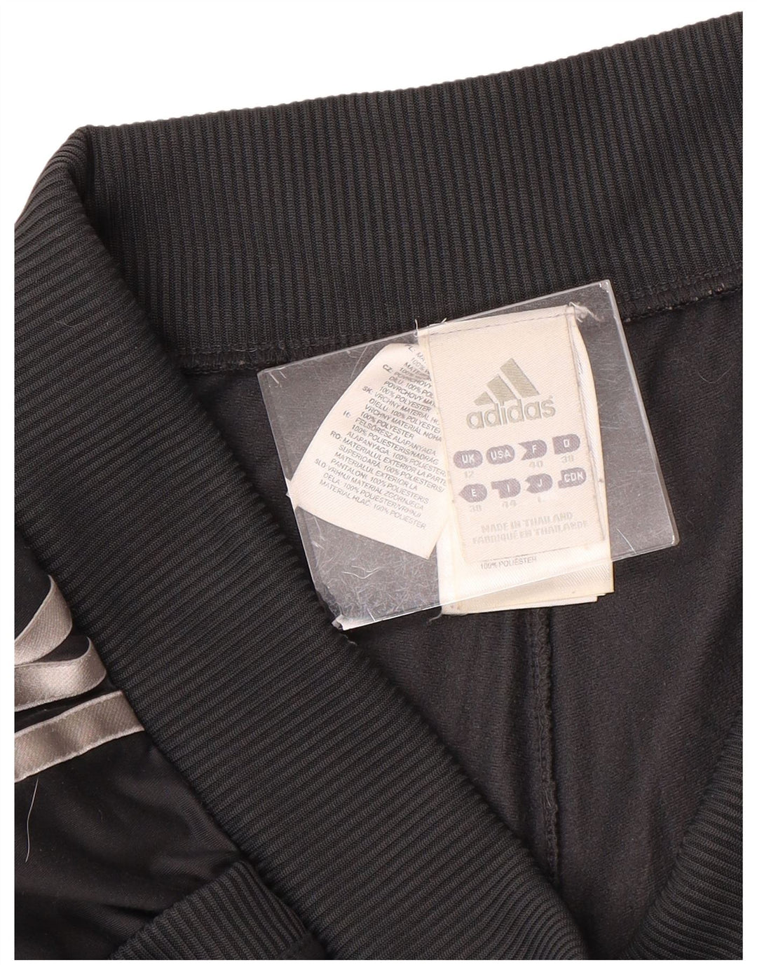 Damskie spodnie dresowe ADIDAS UK 12, średni szary poliester