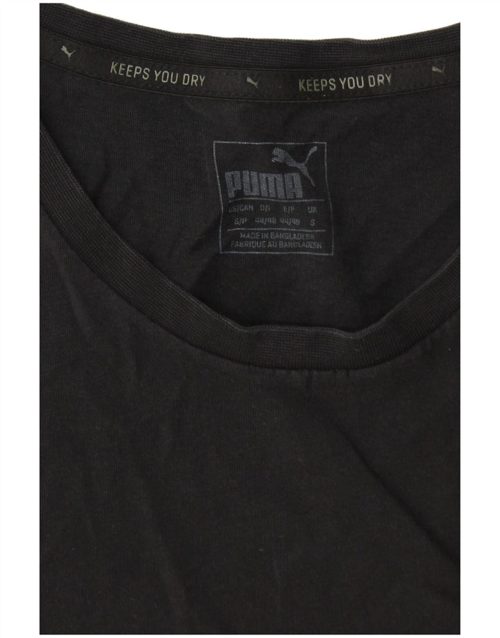 T-shirt męski Puma, mały, czarny