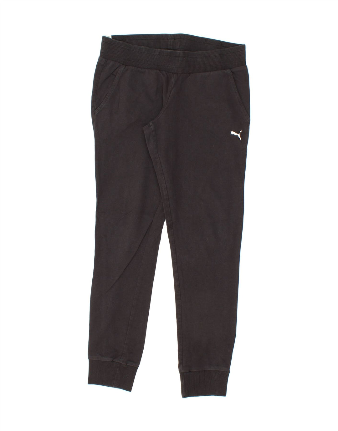 PUMA Womens Tracksuit Trousers Joggers UK 12 Medium Black Vintage Puma and Second-Hand Puma from Messina Hembry 