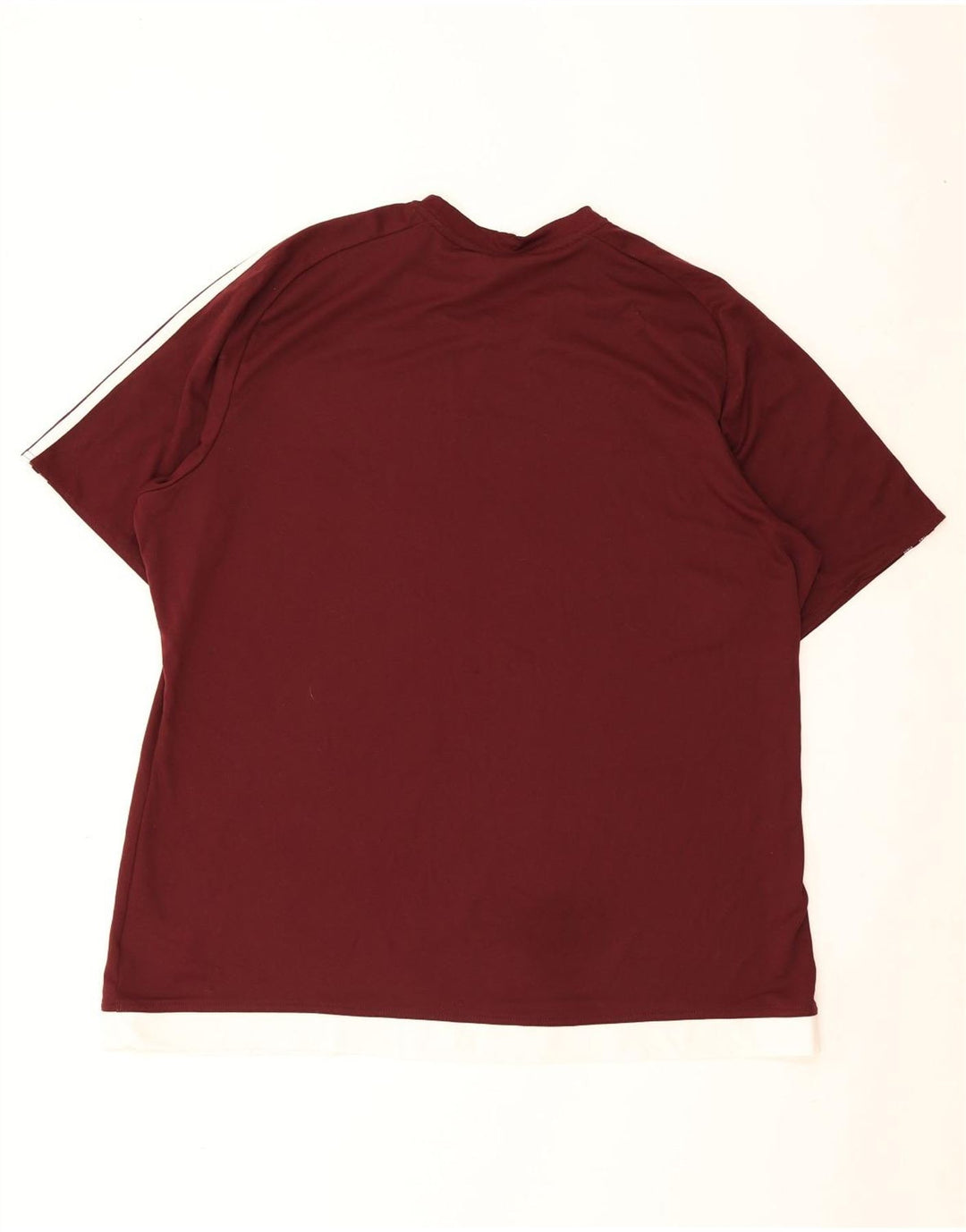 Adidas Męska koszulka Climalite Top 2XL Burgundowy poliester