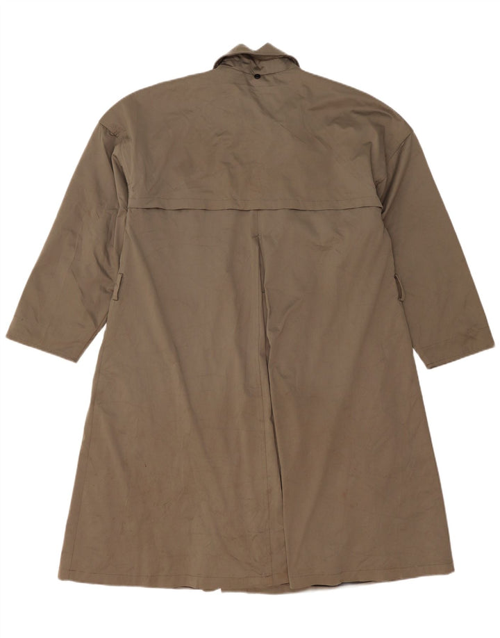Męski trencz Zara UK 36, mały, khaki, poliester