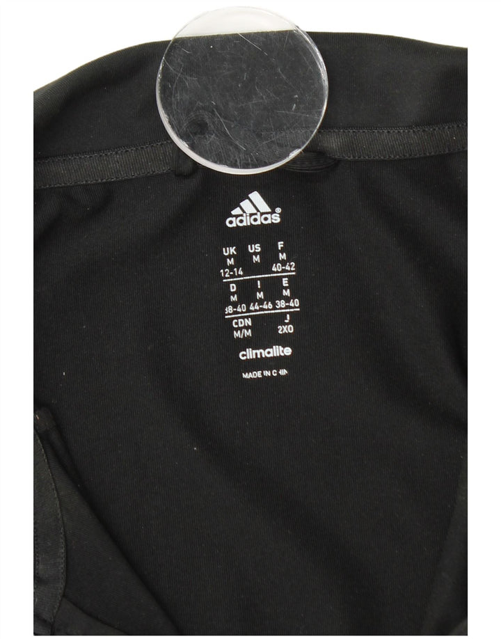 Damska kurtka dresowa adidas Climalite Top Jacket UK 12/14 Średnia czarna