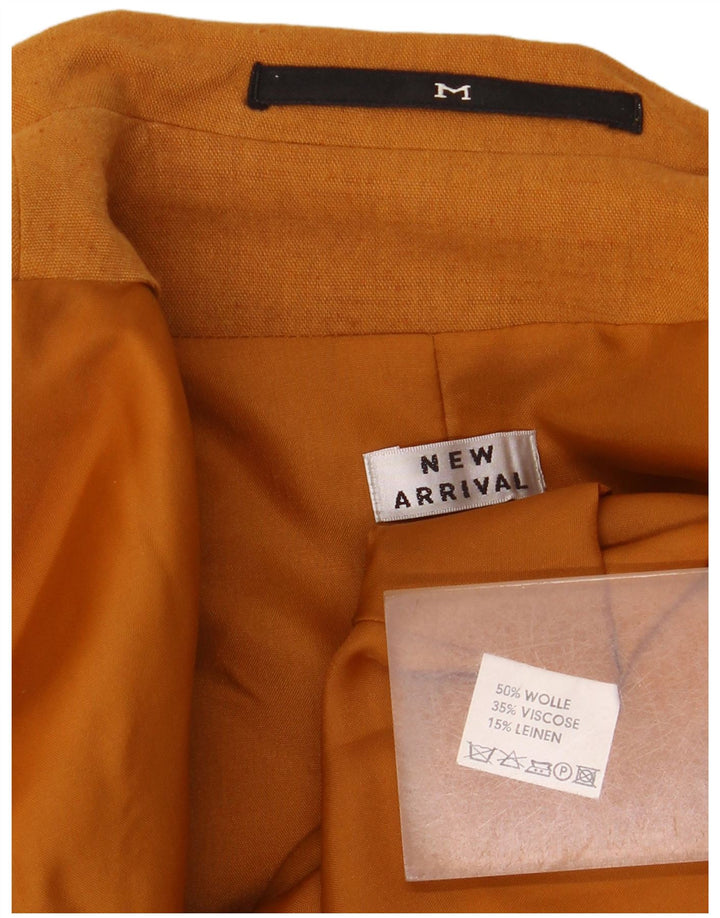 New Arrival damska marynarka dwurzędowa UK 14 średnia beżowa wełna