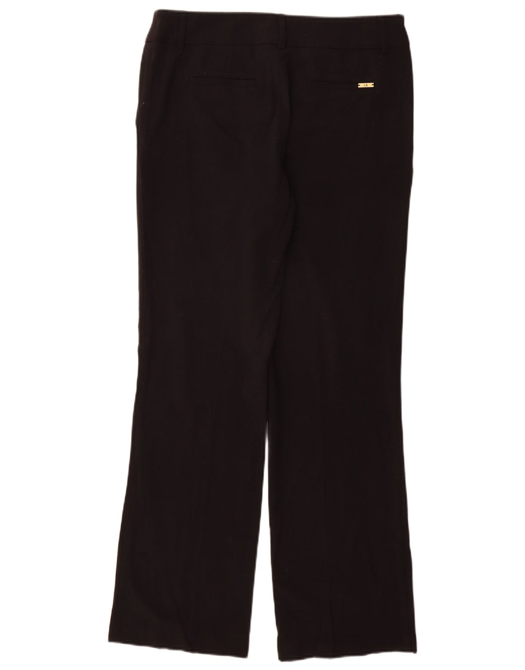 Damskie spodnie typu casual Bootcut Calvin Klein US 8 Medium W28 L32 czarne