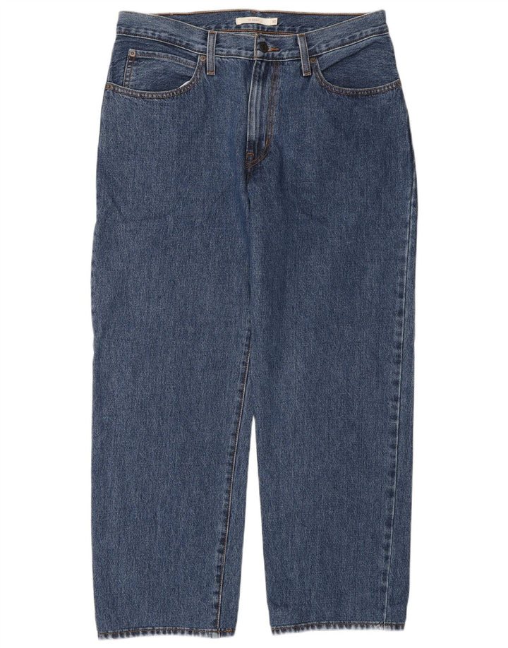 Damskie luźne dżinsy Levi's Baggy W30 L31 Niebieska bawełna