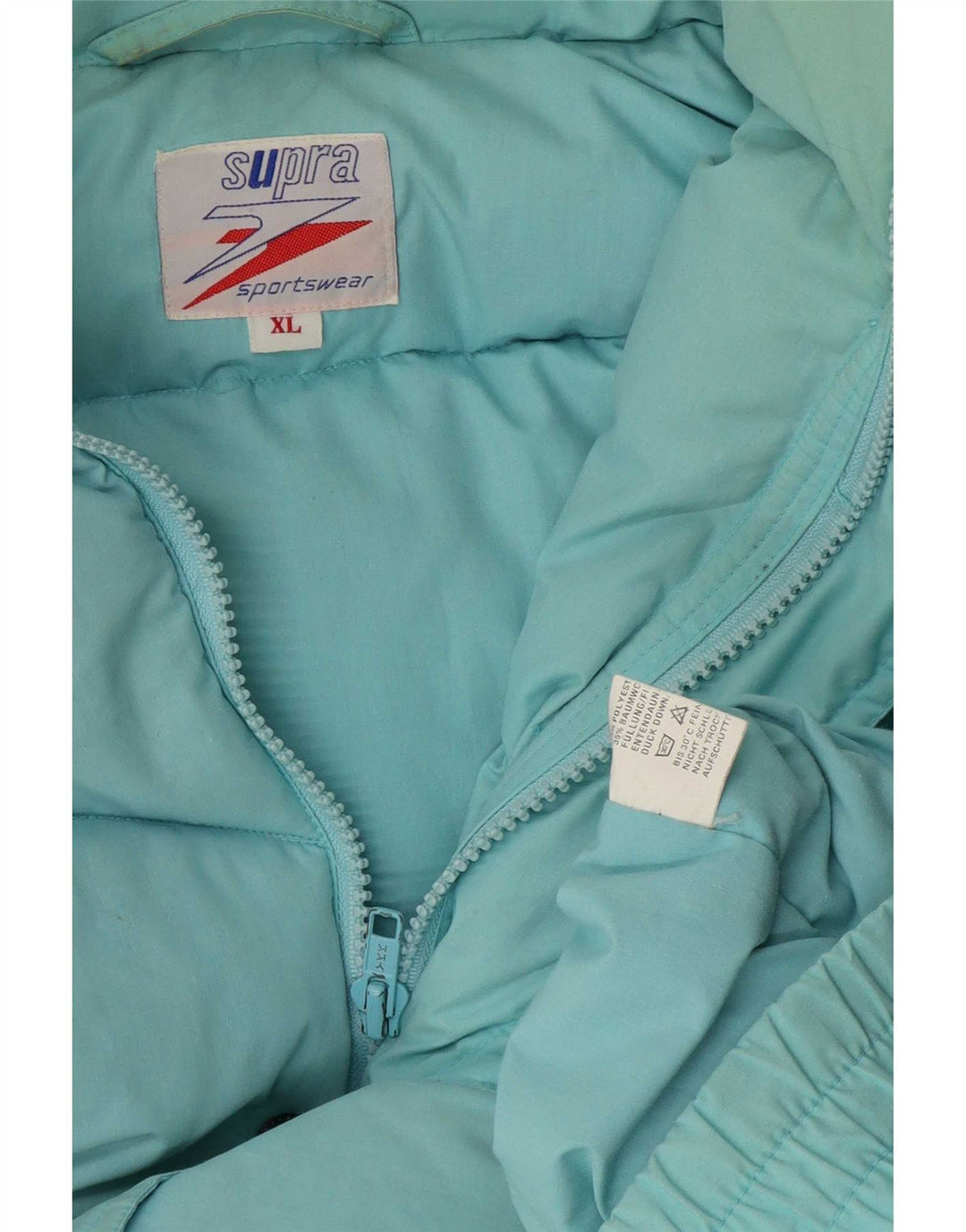 Męska ocieplana kurtka Supra UK 42 XL Niebieski poliester