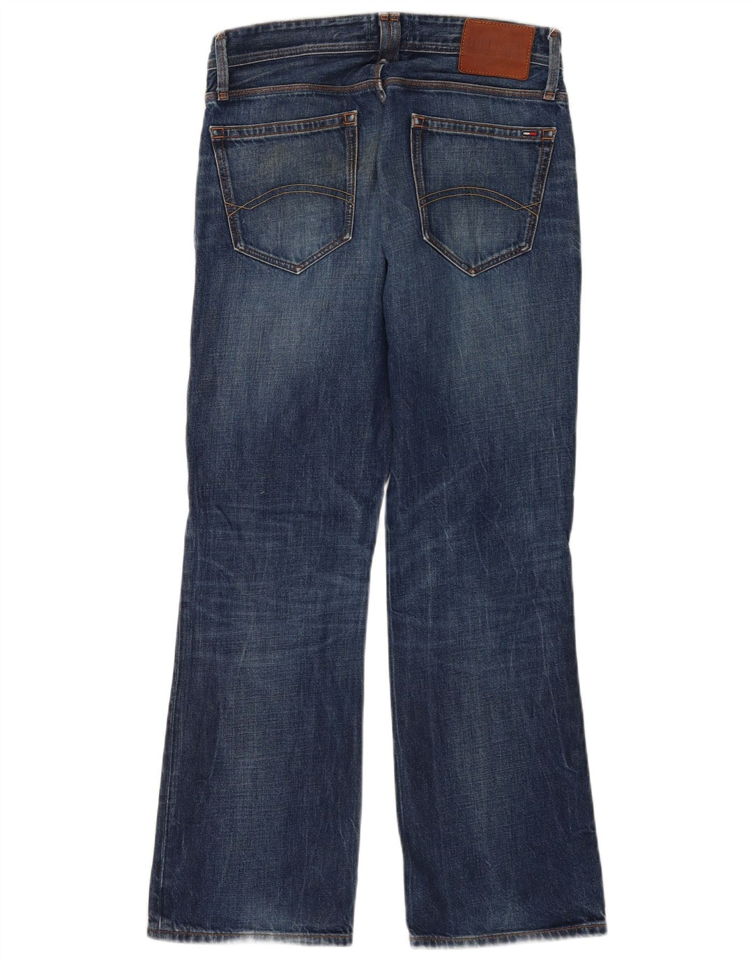 Męskie jeansy Bootcut Tommy Hilfiger W30 L30 Niebieskie bawełniane