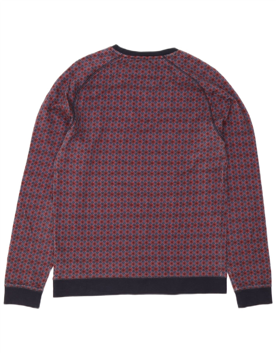 Męski sweter Ted Baker z okrągłym dekoltem, rozmiar 3, średni, wielokolorowy w kwiaty