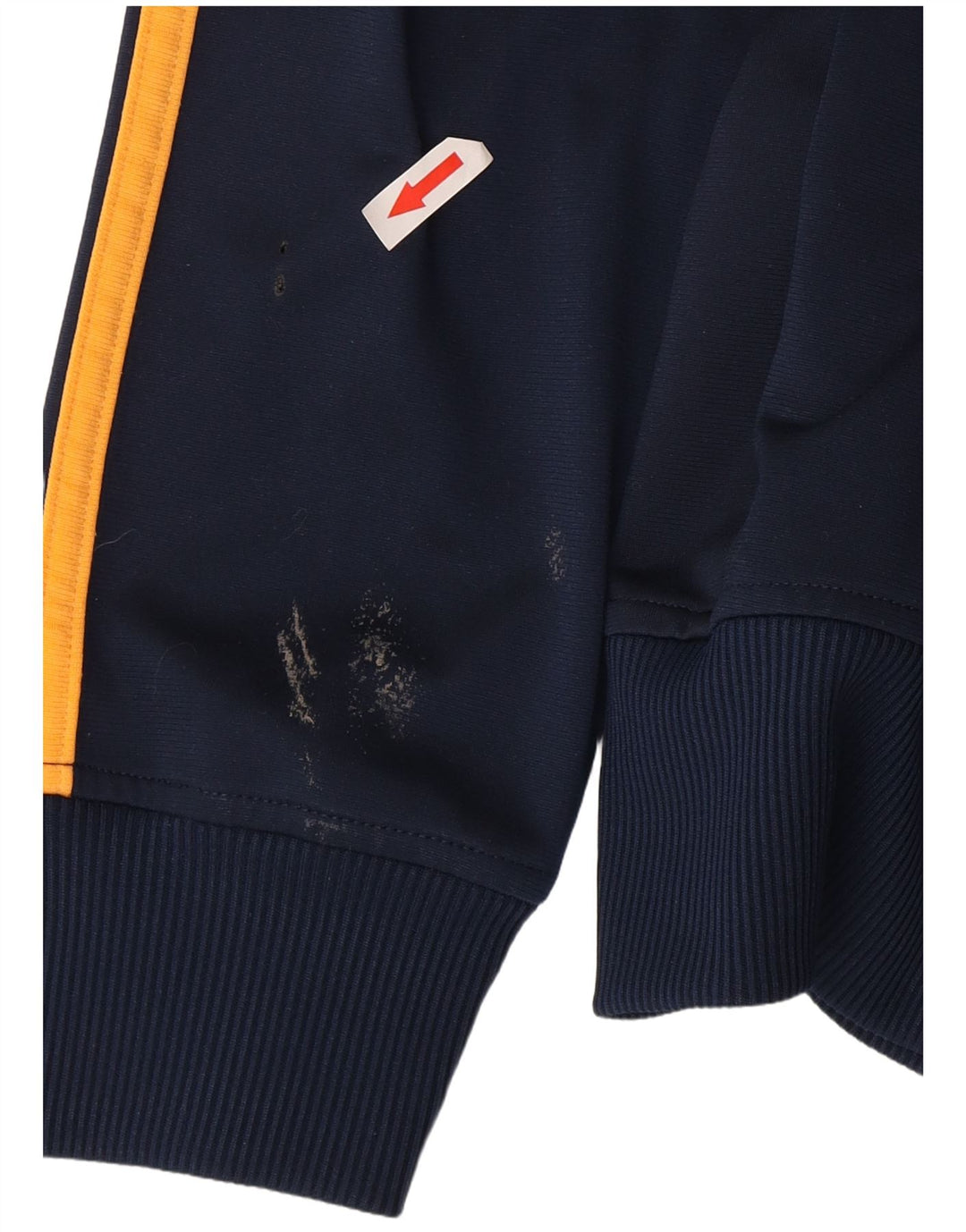 Adidas Męska bluza dresowa, średnia granatowa, poliester
