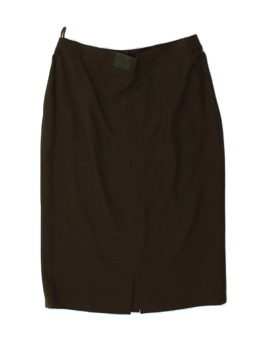 BASLER Womens Pencil Skirt W33 Large  Khaki Vintage Basler and Second-Hand Basler from Messina Hembry 