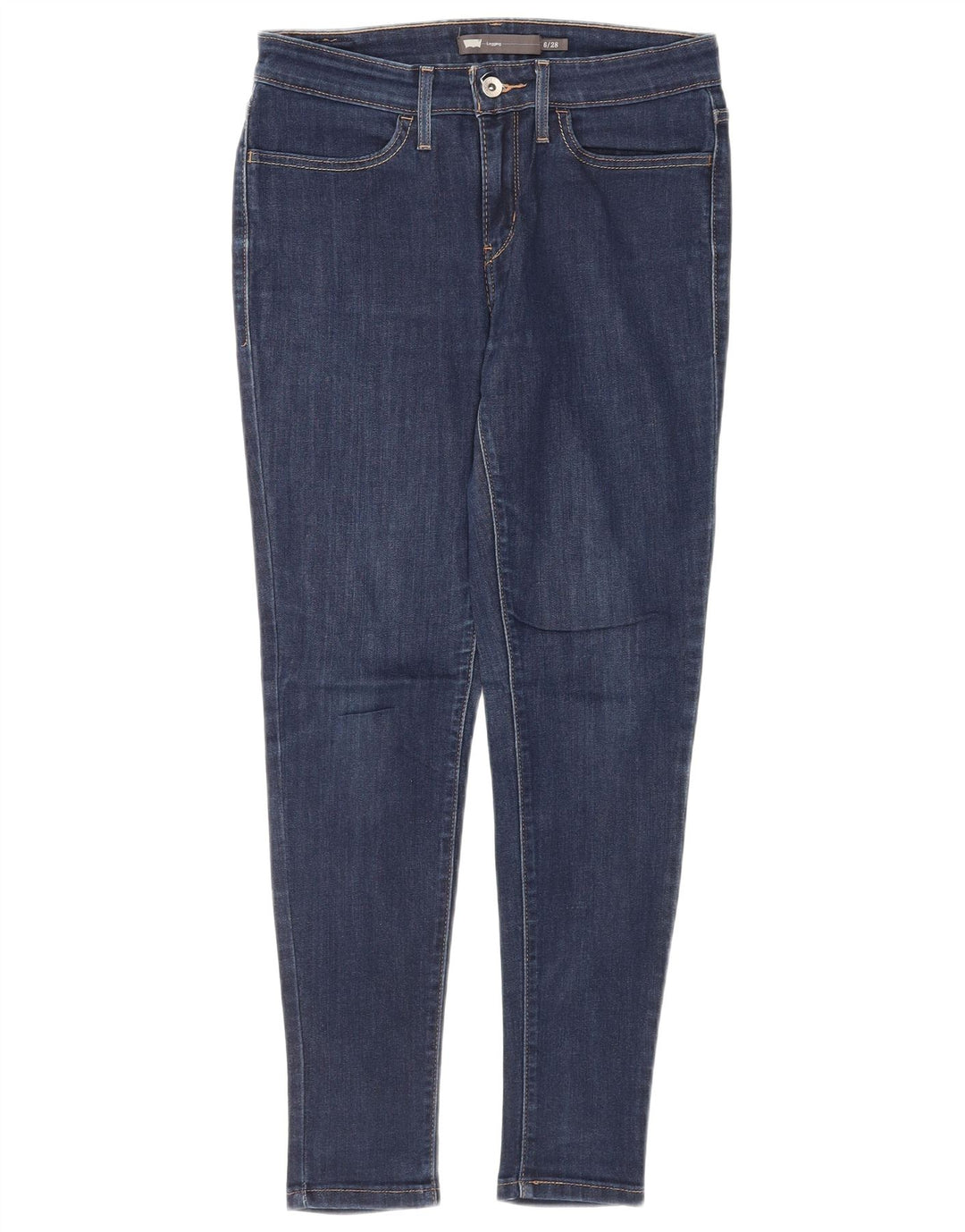 Damskie legginsy LEVI'S Skinny Jeans US 6 Medium W28 L27 Niebieska bawełna