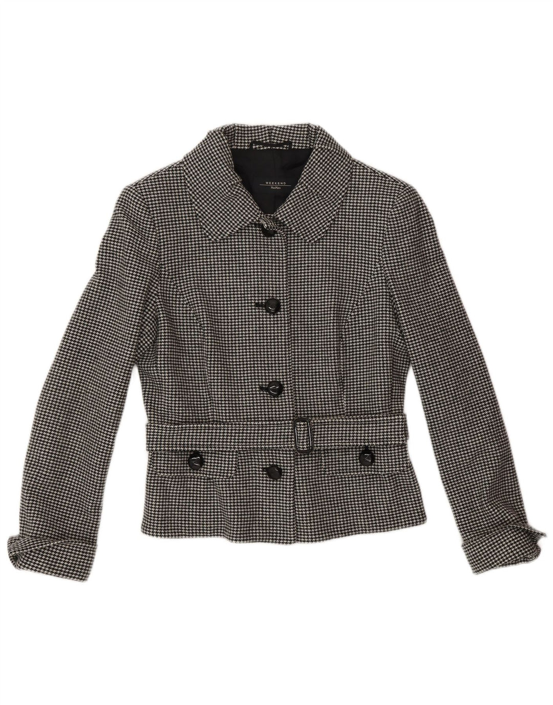 MAX MARA Damski zestaw spódnic zapinanych na 4 guziki i 2 części UK 10 Small W28 Szary klasyczny