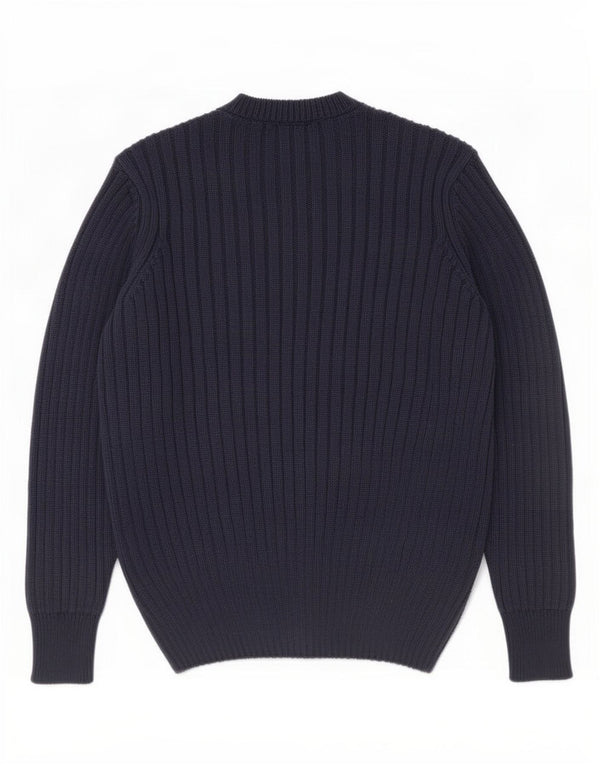 Sweter damski Marks & Spencer z okrągłym dekoltem, UK 12, średni granatowy