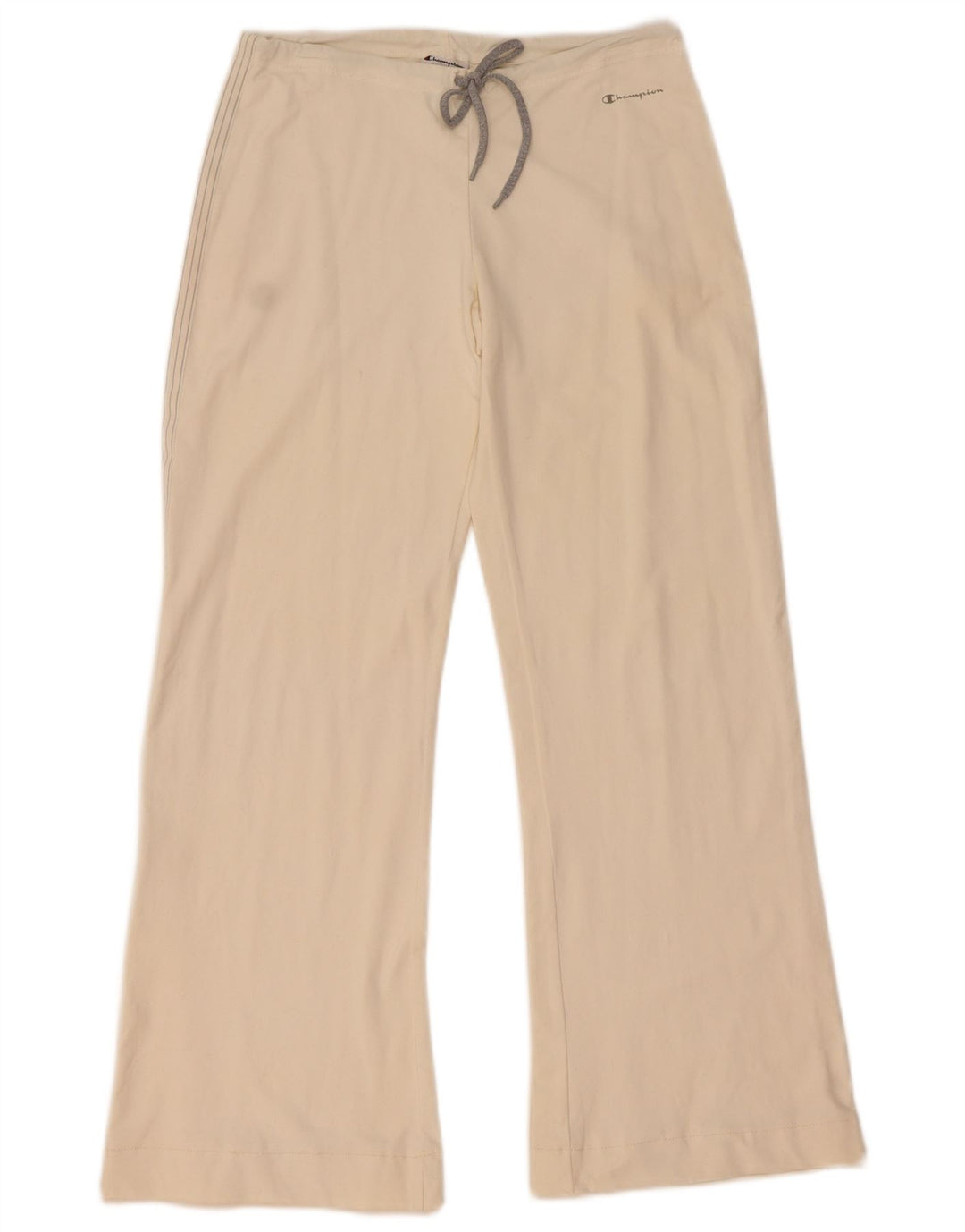 Damskie spodnie dresowe Champion Flare UK 12 Medium Off White Poliamid