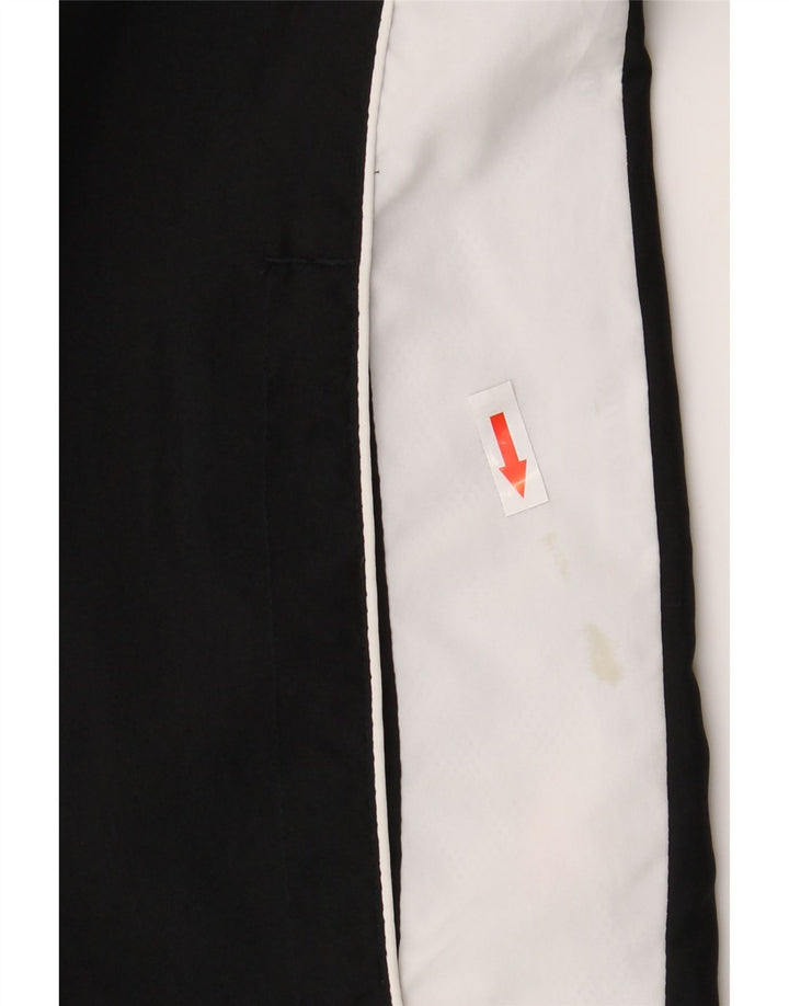 Chłopięca kurtka dresowa Puma 13-14 lat XL, czarna, poliester z blokami kolorów