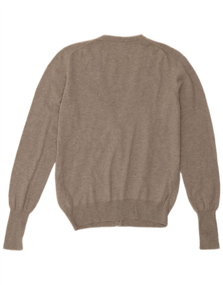 Sweter damski Fred Perry Cardigan UK 20 2XL Szara wełna