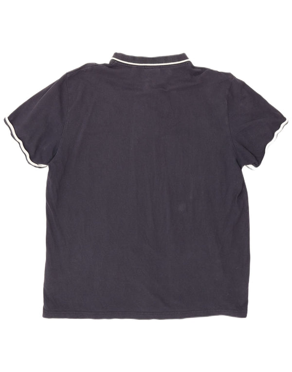 Męska koszulka polo Gant Regular 3XL, granatowa, bawełniana