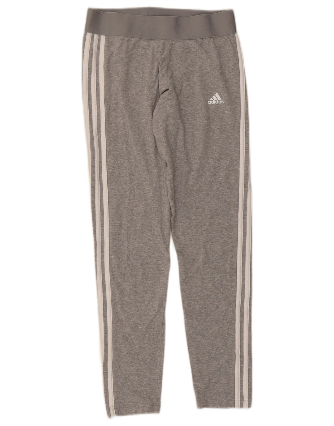 Legginsy damskie Adidas UK 12/14 Średnioszare bawełniane