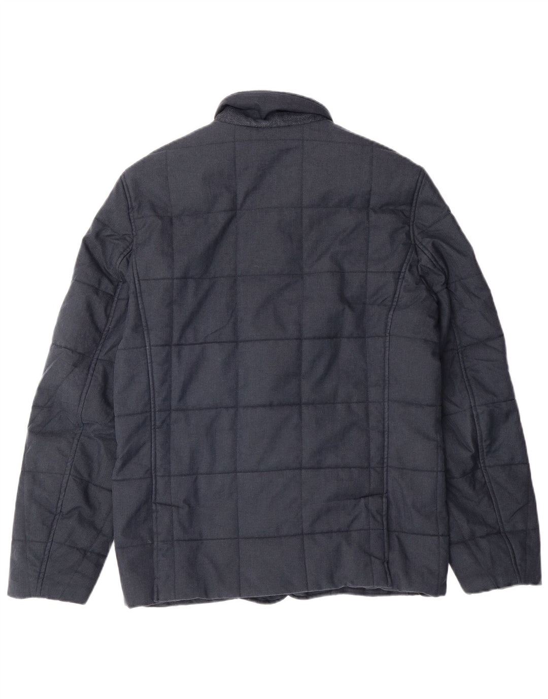 Męska pikowana kurtka TED BAKER, rozmiar 2, mała, granatowa, klasyczna w jodełkę