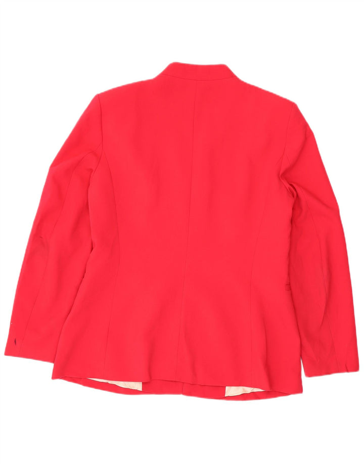Damska marynarka Zara UK 18 XL Różowy poliester