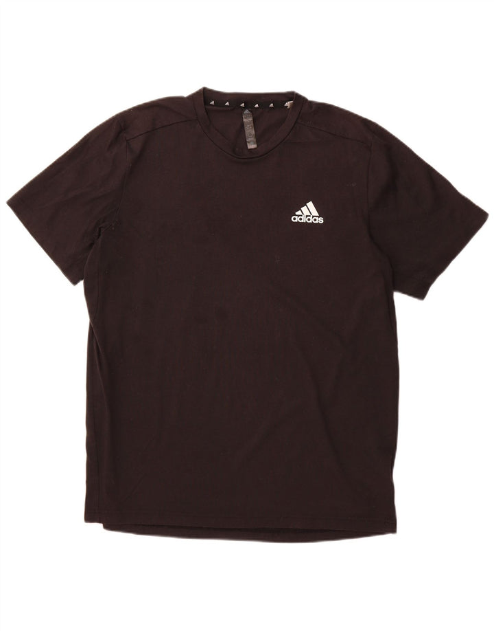 Męski T-shirt ADIDAS Aeroready, duży, czarny, poliestrowy
