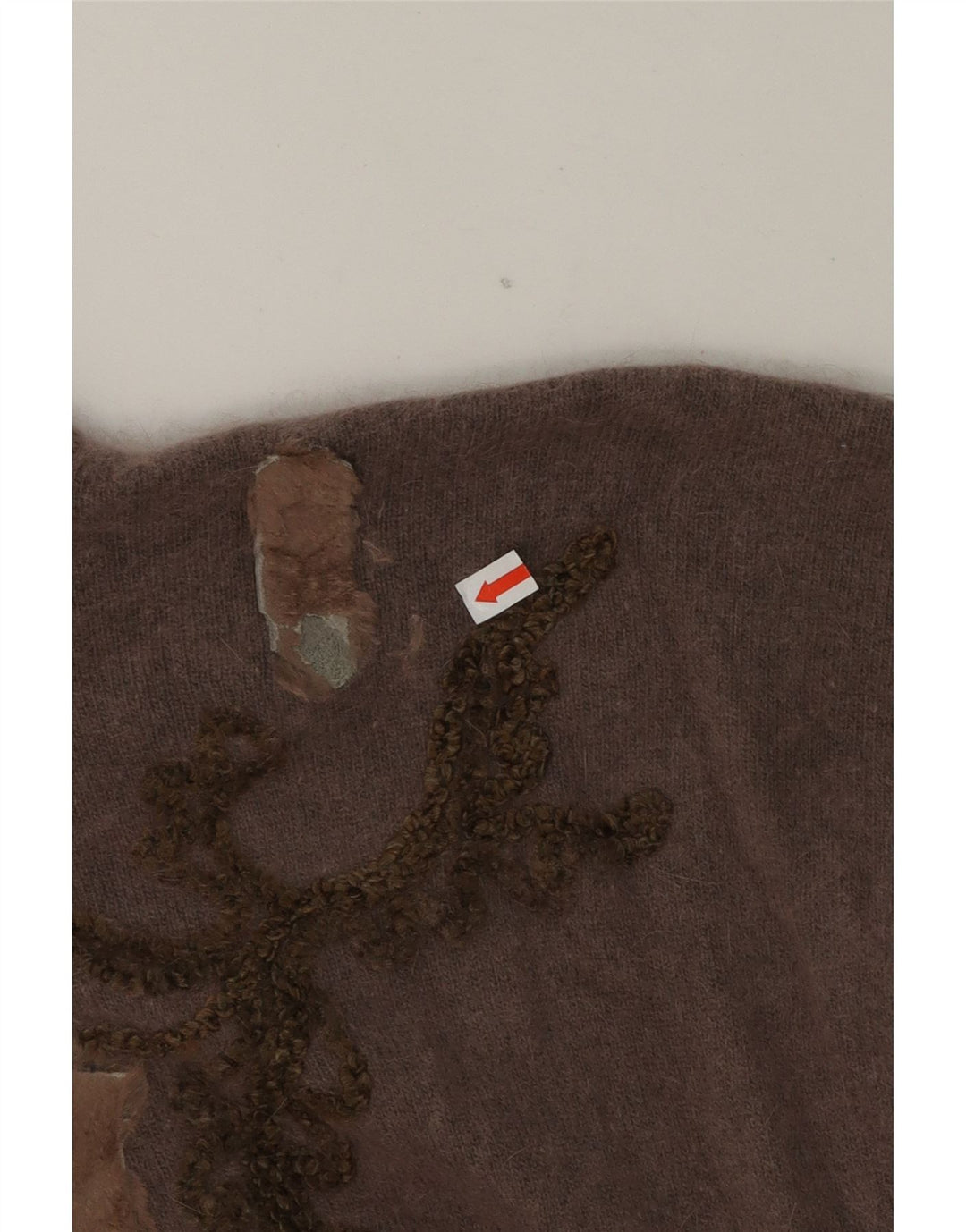 VINTAGE Womens Turtle Neck Jumper Sweater IT 56 2XL Brown Vintage Vintage and Second-Hand Vintage from Messina Hembry 