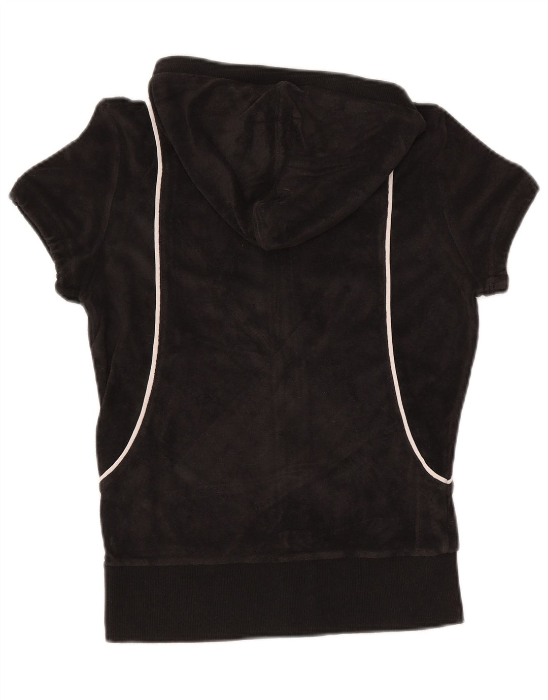 Damski sweter PUMA z krótkim rękawem i zamkiem błyskawicznym UK 12, średni czarny