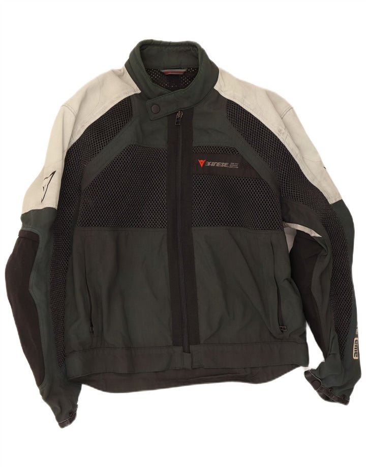 Damska kurtka wyścigowa Dainese Graphic EU 52, nylon w kolorze średnioszarym