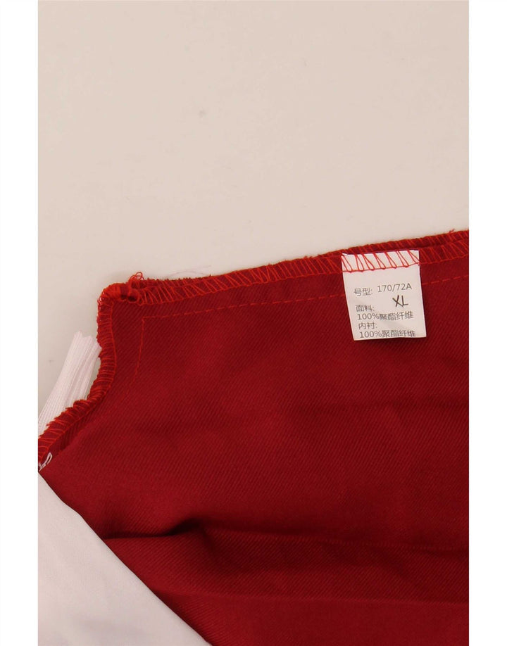 Vintage dziewczęca spódnica 13-14 lat XL czerwona